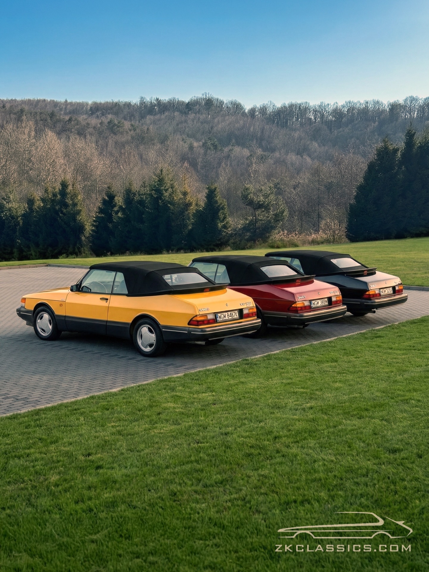 1991 Saab 900 restored by ZK Classics